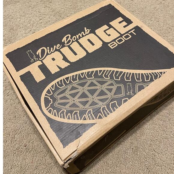 Dive Bomb NEW Size 9 Brown Trudge Rugged and Weatherproof Waterproof Boots NIB - Picture 11 of 12